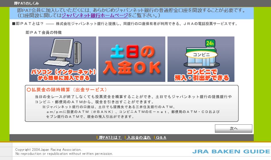 ネットで競馬の馬券購入